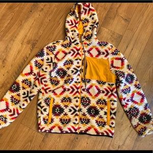 Aztec fleece jacket
